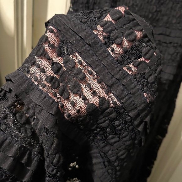 MAX EDITION Black Stretchy Lace XL Dress - Picture 10 of 12